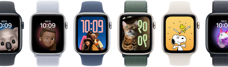 Apple Watch SE Polarstern Aluminium Sport Band Polarstern M/L_10