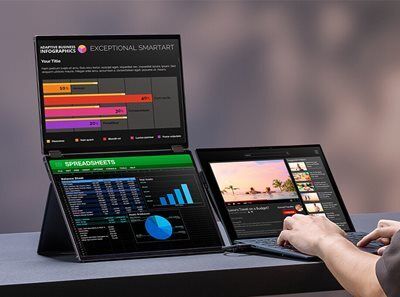 ASUS ZenScreen Duo MQ149CD 14 Zoll Monitor - OLED, WUXGA, 60Hz_8