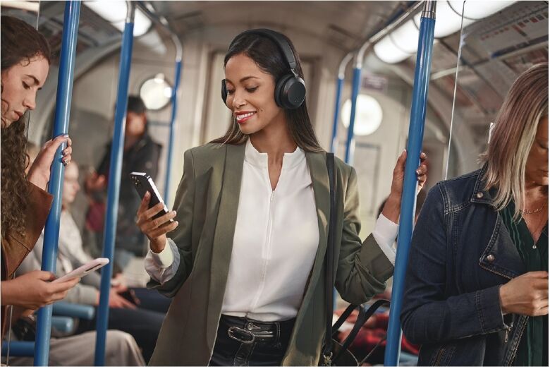 Jabra Evolve2 75 Headset, USB-A Kabellos, Bluetooth, Schwarz,_4