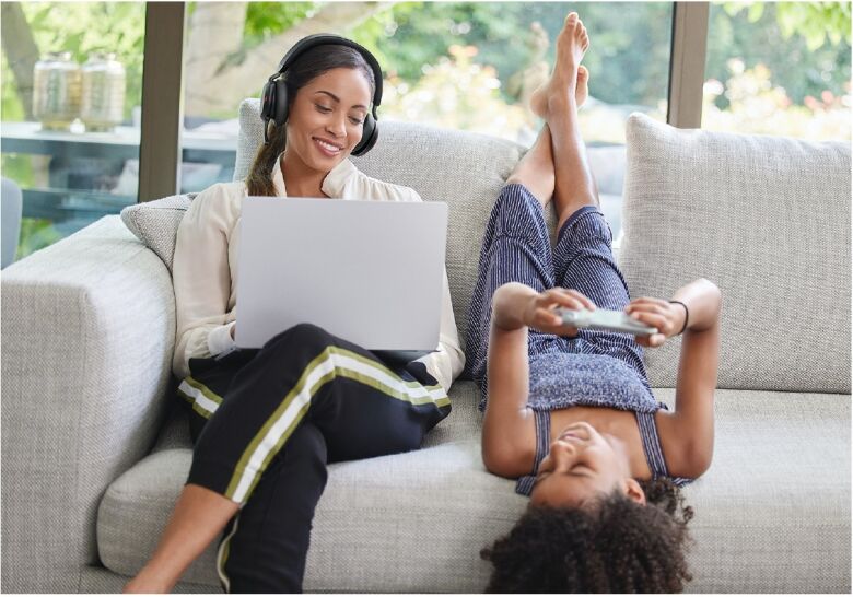 Jabra Evolve2 75 Headset, USB-A Kabellos, Bluetooth, Schwarz,_5