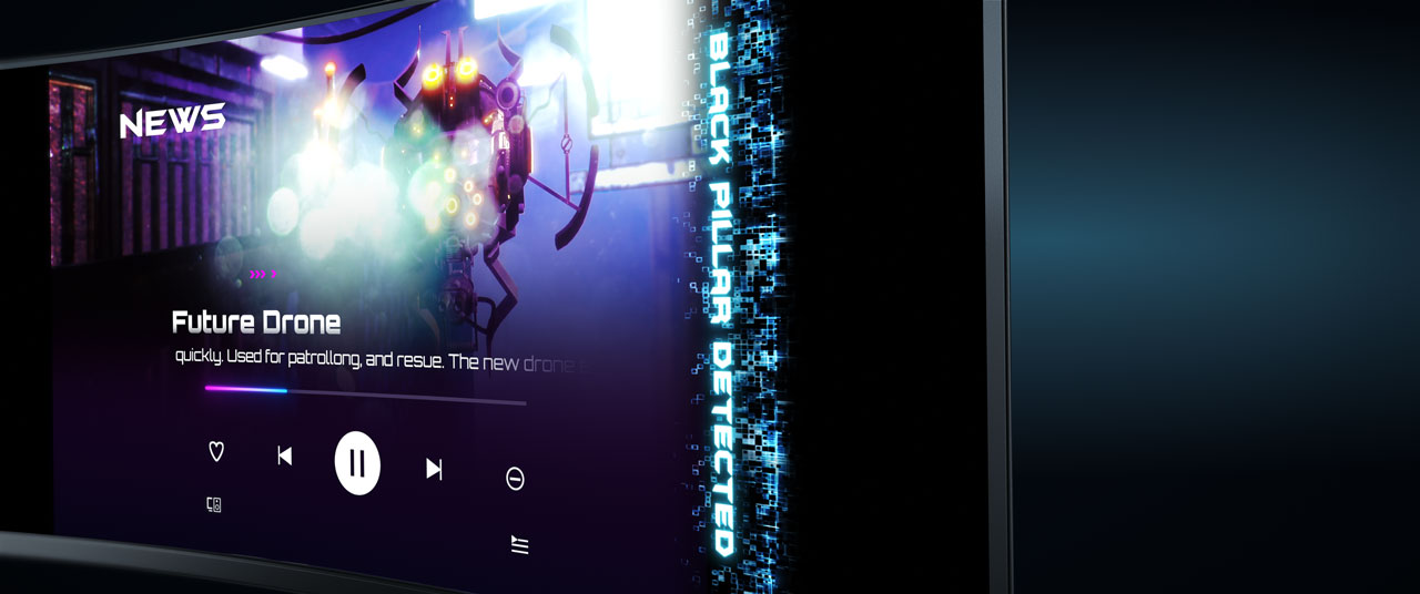 MSI MPG 491CQPDE QD-OLED Gaming Monitor - 144Hz, 0,03ms GTG_8