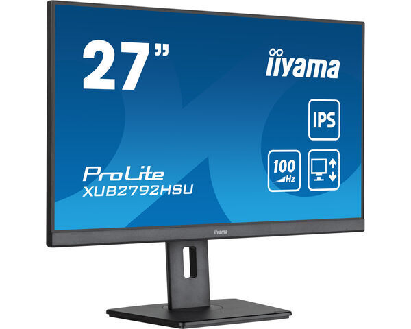 Iiyama ProLite XUB2792HSU-B6 Full-HD Monitor - IPS, Pivot, USB_1