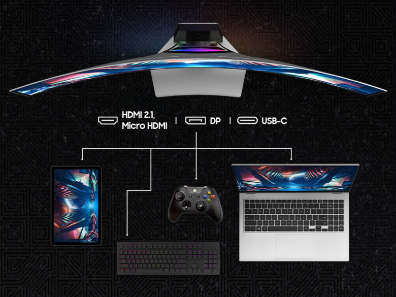Samsung Odyssey OLED G9 S49DG954SU Gaming Monitor - DQHD, 240Hz_14