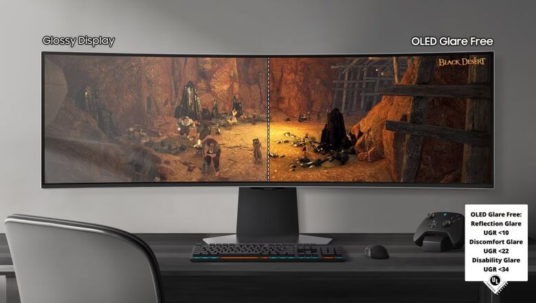 Samsung Odyssey OLED G9 S49DG954SU Gaming Monitor - DQHD, 240Hz_3
