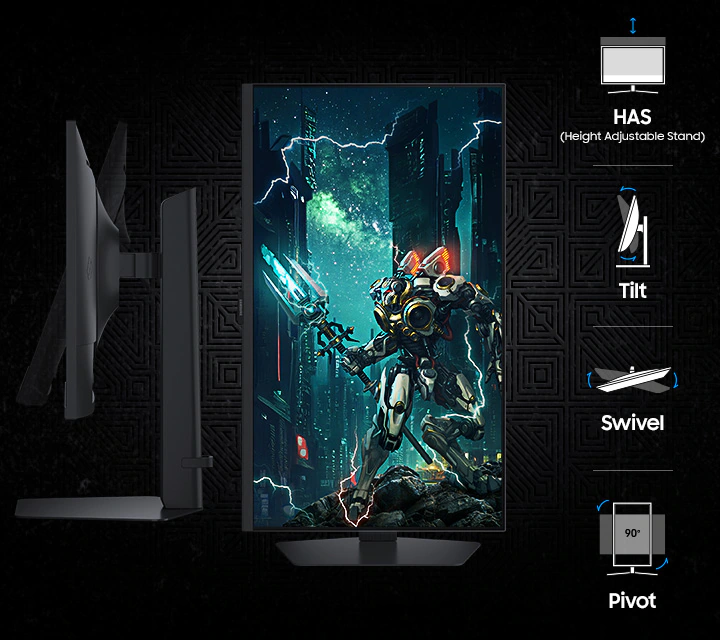 Samsung Odyssey G60F S27FG602EU 27 Zoll Gaming Monitor - IPS, QHD_6