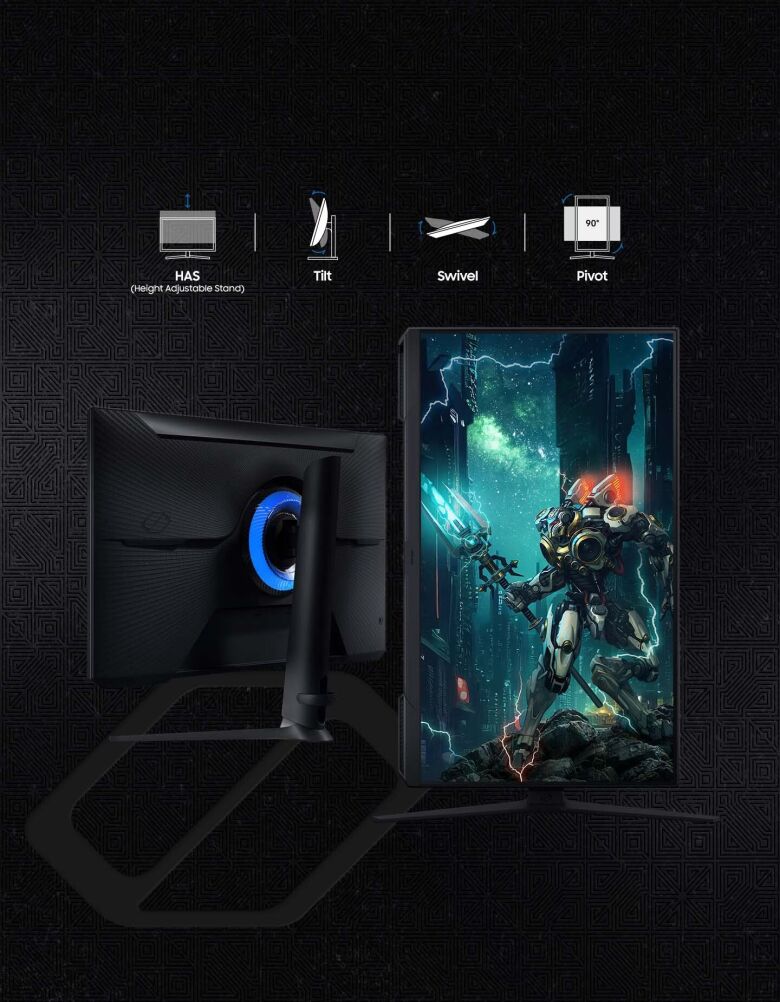 Samsung Odyssey G3 S24DG300EU Gaming Monitor - 180 Hz, 1 ms_9