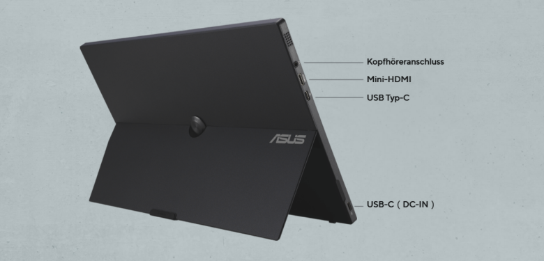 ASUS ZenScreen Go MB16AWP Portabler Monitor - IPS, USB-C, Akku_5