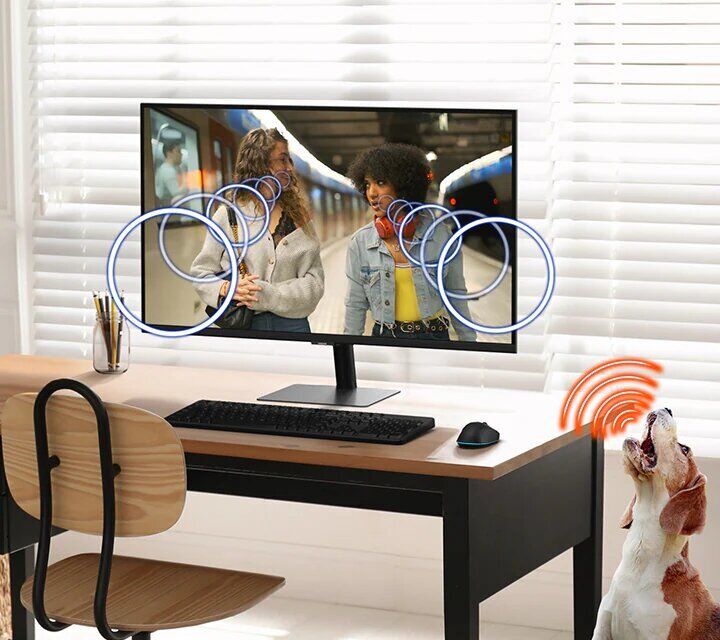 Samsung S32FM700UU 32 Zoll Smart Monitor - VA, 4K UHD, Tizen OS _7