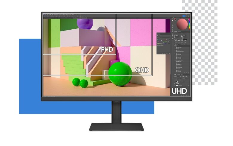 Samsung S32D800UAU Office Monitor - UHD, Ergonomie, USB-C_2