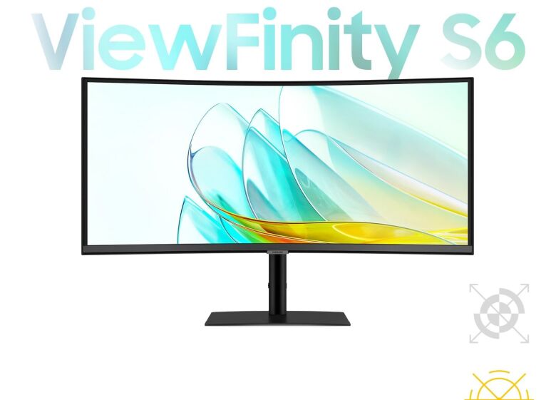 Samsung S34C652UAU Office Monitor - Curved, USB-C_1