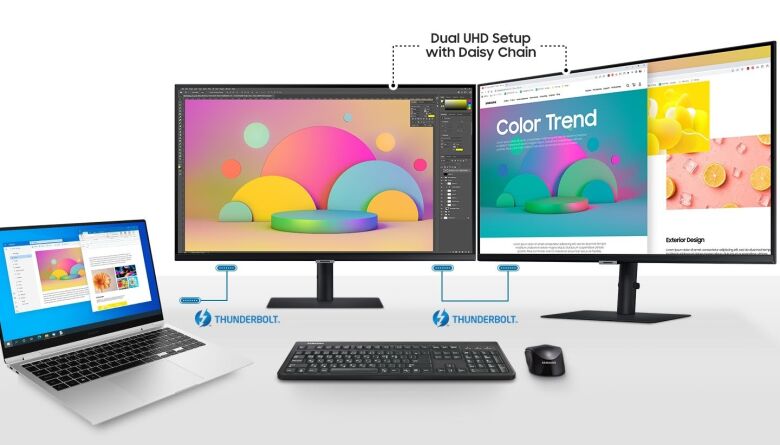 Samsung ViewFinity S8 S27B800TGU Office Monitor - 4K, IPS, LAN_5