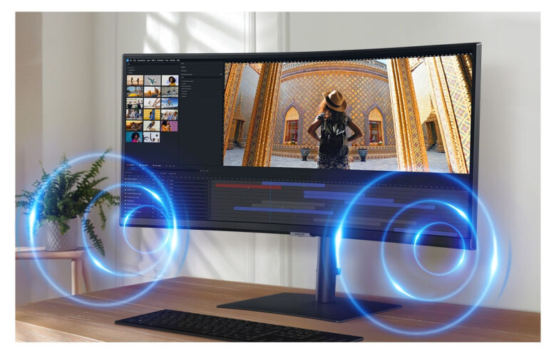 Samsung S34C652UAU Office Monitor - Curved, USB-C_4