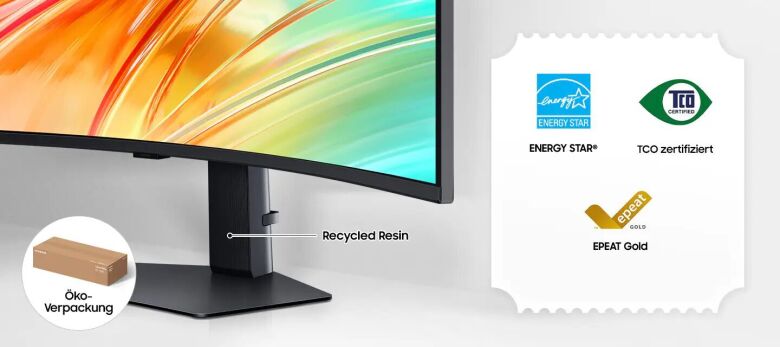 Samsung S49F950UAU 49 Zoll Curved Office Monitor - VA, DQHD, 120Hz_10