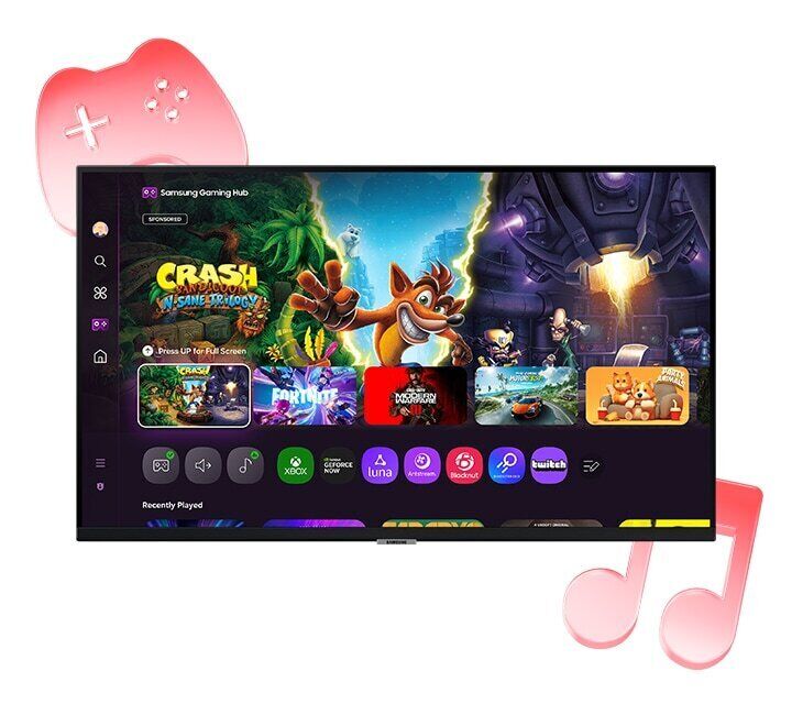 Samsung S32FM700UU 32 Zoll Smart Monitor - VA, 4K UHD, Tizen OS _4