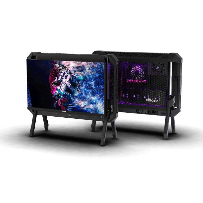 eBlaztr Black | Portables PC-Gehäuse_3