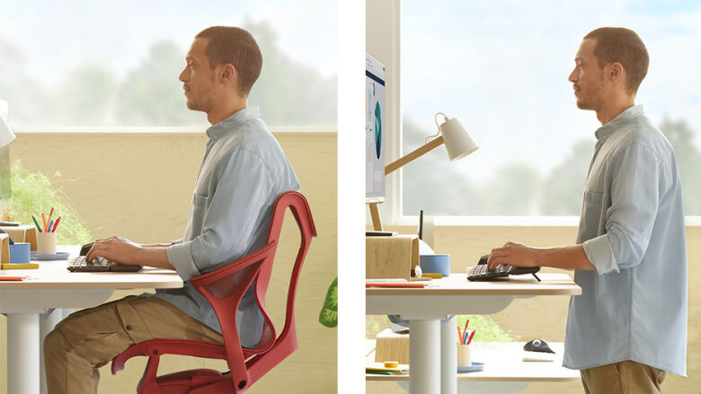 Logitech K860 Ergo, ergonomische Tastatur, kabellos_4