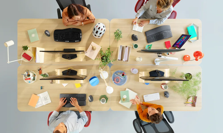 Logitech ERGO K860 for Business, Kabellos_4