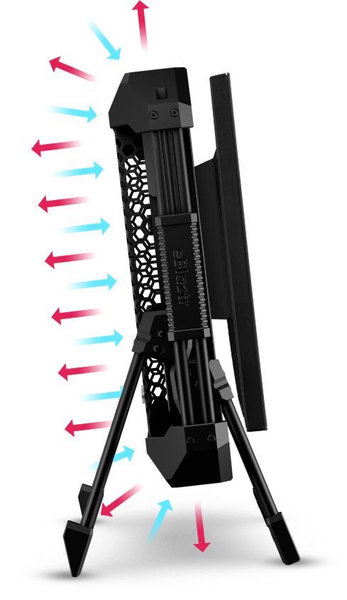 eBlaztr Black | Portables PC-Gehäuse_5