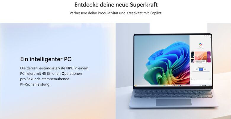 Microsoft Surface Laptop Copilot+ PC 13,8 Zoll - 16GB - 1TB_2