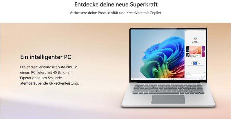 Microsoft Surface Laptop Copilot+ PC 15 Zoll - 16GB - 256GB_2