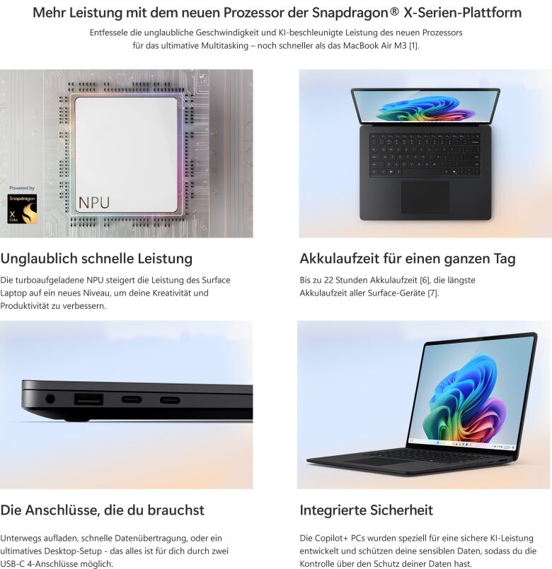 Microsoft Surface Laptop Copilot+ PC 15 Zoll - 16GB - 1TB_7