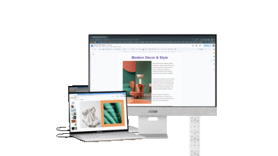 ASUS Business MS27UC 27 Zoll Smart Monitor - IPS, 4K UHD, 60Hz_9