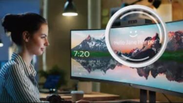 Sichere Anmeldung mit der Pop-up-Webcam und Windows Hello™