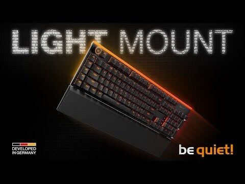 be quiet! Dark Mount Silent Linear Tastatur