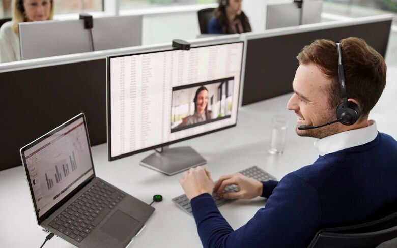 Jabra Engage 55 Headset, Mono, Kabellos, USB-A, _3