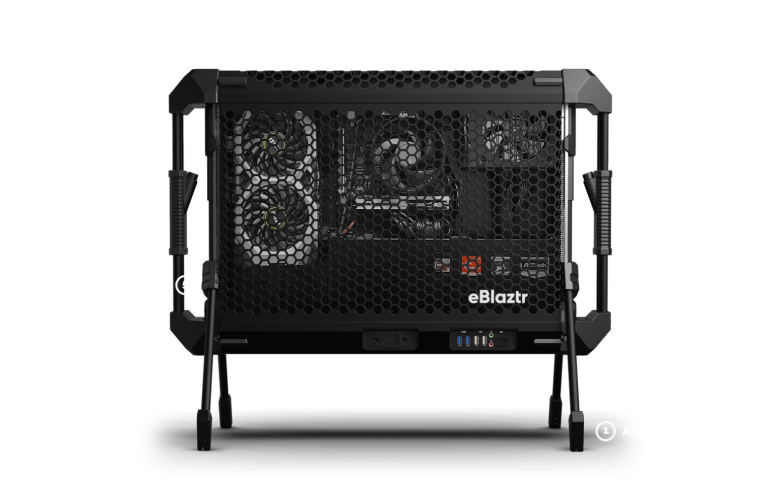 eBlaztr Black | Portables PC-Gehäuse_4