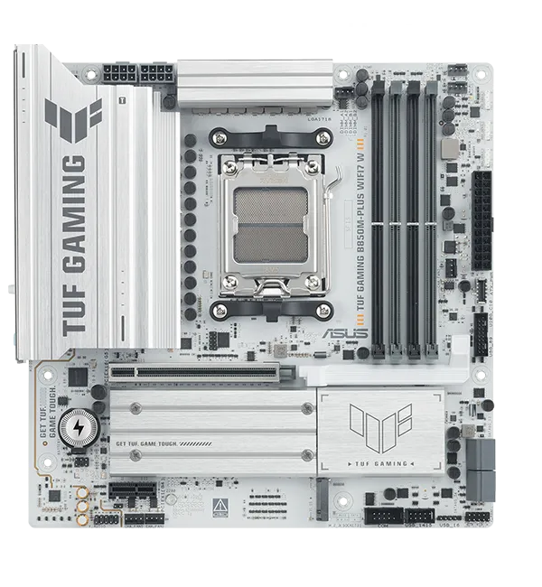 ASUS TUF GAMING B850M-PLUS WIFI7 W Mainboard Sockel AM5_1