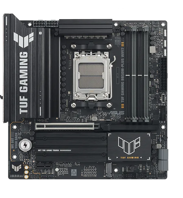 ASUS TUF GAMING B850M-PLUS WIFI7 W Mainboard Sockel AM5_1