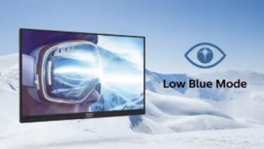 LowBlue Modus für augenschonende Produktivität