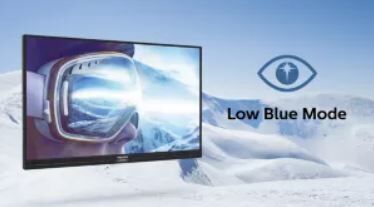 LowBlue Modus für augenschonende Produktivität