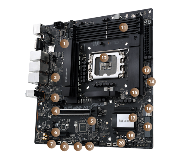 ASUS Pro WS W680M-Ace SE Mainboard_3