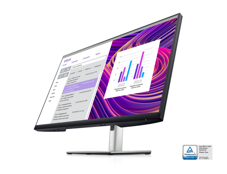 Dell P2723QE Office Monitor - IPS, 4K UHD, Höhenverstellung_2