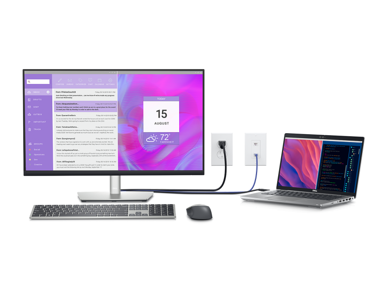 Dell P2723QE Office Monitor - IPS, 4K UHD, Höhenverstellung_3