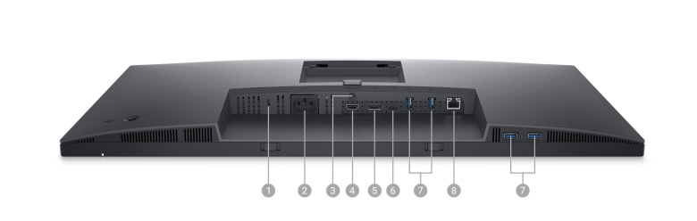 Dell P2723QE Office Monitor - IPS, 4K UHD, Höhenverstellung_6