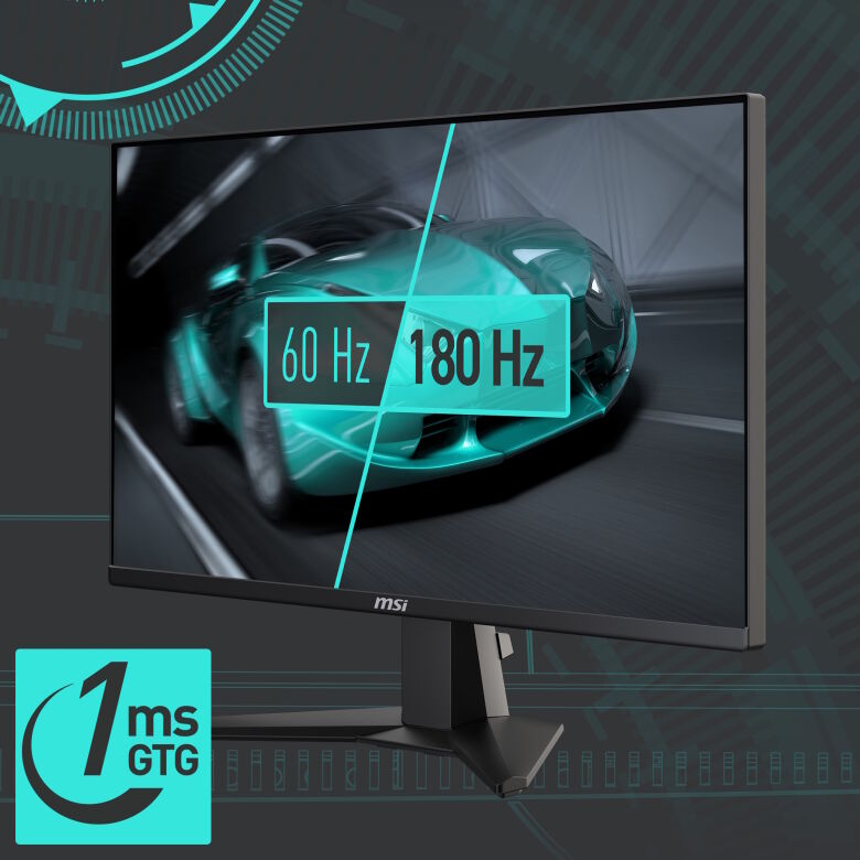 MSI G255FDE Gaming Monitor - Rapid IPS, 180Hz, 1ms (GtG)_2