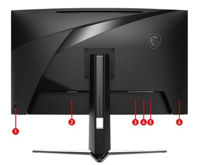 MSI MAG 275CQPFDE Gaming Monitor - QHD Cuved Panel, 180Hz, 0,5ms_4