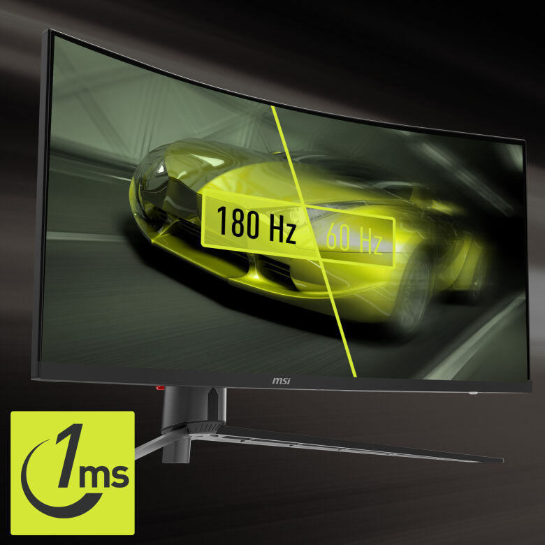 MSI MAG 345CQRDE Gaming Monitor - UWQHD, 180Hz, 1ms_5