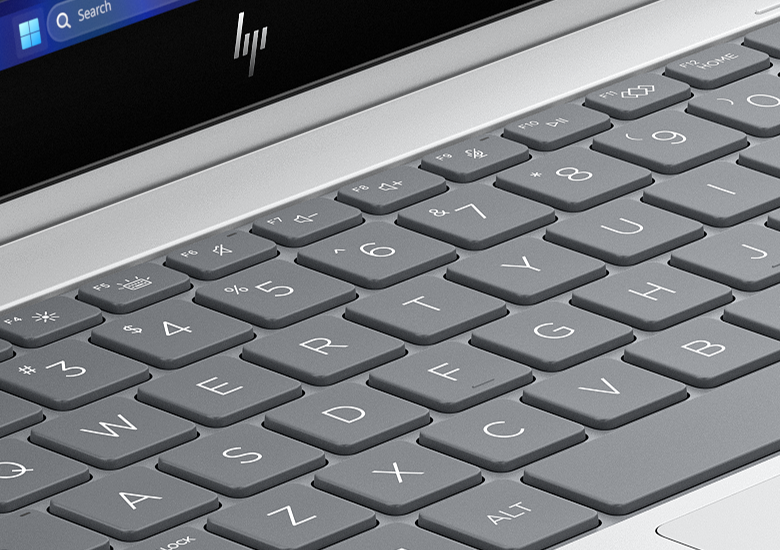 HP EliteBook 8 Flip G1i 13 – Vergrößerte Ansicht: Tastatur