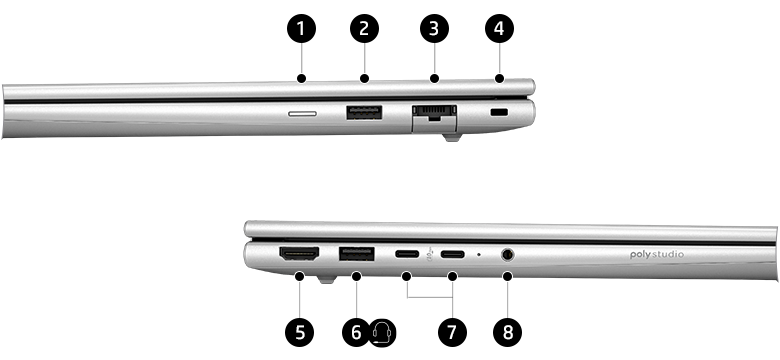 HP ProBook 4 G1a 14 – Ports