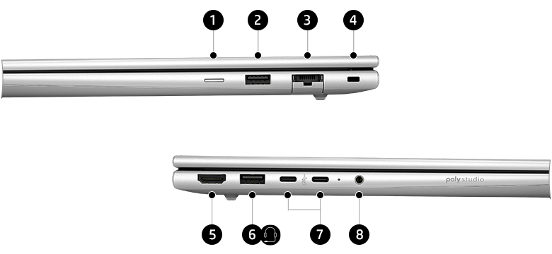 HP ProBook 4 G1i 14 – Ports