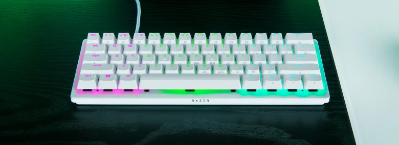 Razer Huntsman V3 Pro Mini White (analoge Switches)_2