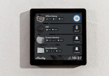 Shelly Wall Display - Schwarz_2