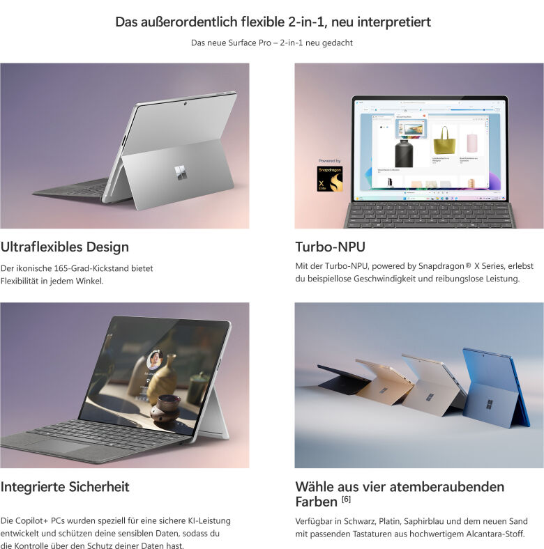 Microsoft Surface Pro Copilot+ PC 16GB - 512GB - X Plus_8