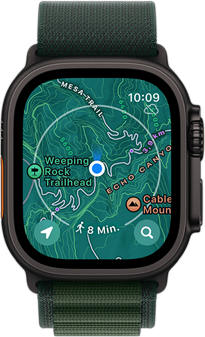 Apple Watch Ultra 2 Natur Titanium Alpine Loop Mandel L 2024_8