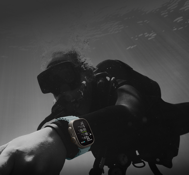 Apple Watch Ultra 2 Natur Titanium Alpine Loop Mandel L 2024_10