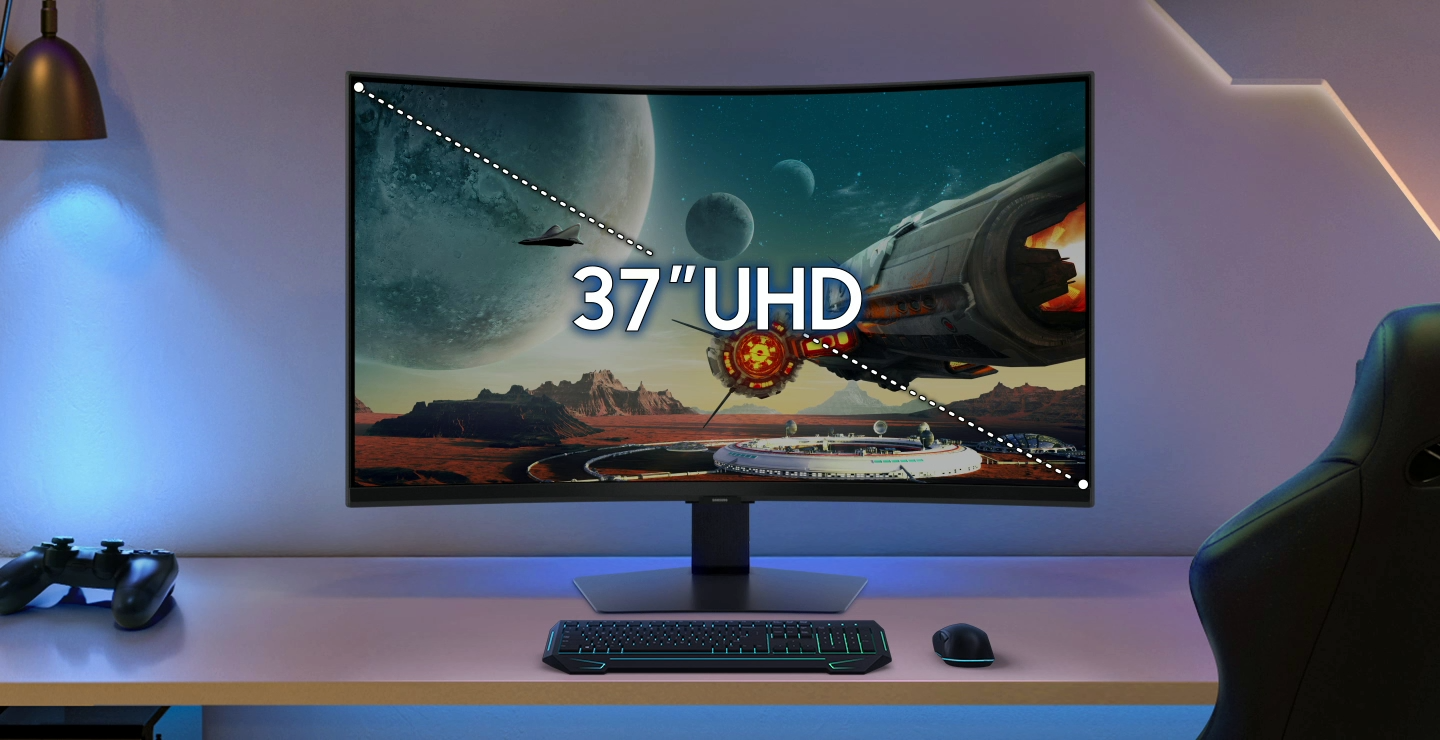 Samsung Odyssey G7 G75F S37FG756EU Gaming Monitor - 4K, 165Hz_1
